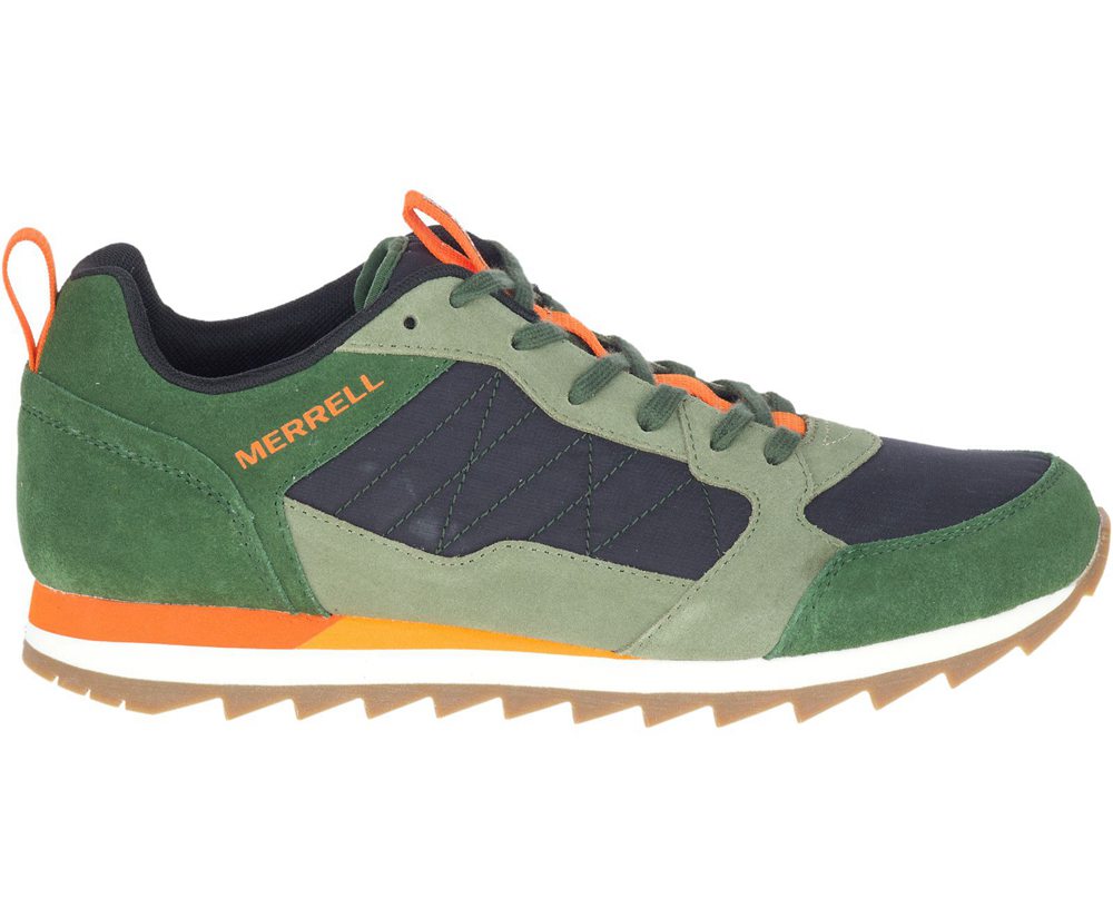 Merrell Sneakers Olive - Alpine - Mens 20UMBDZQJ